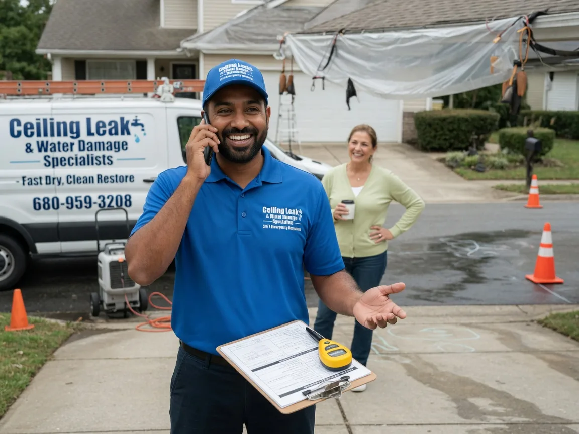 Ceiling Leak Cleanup Angel Fire, NM FAQs